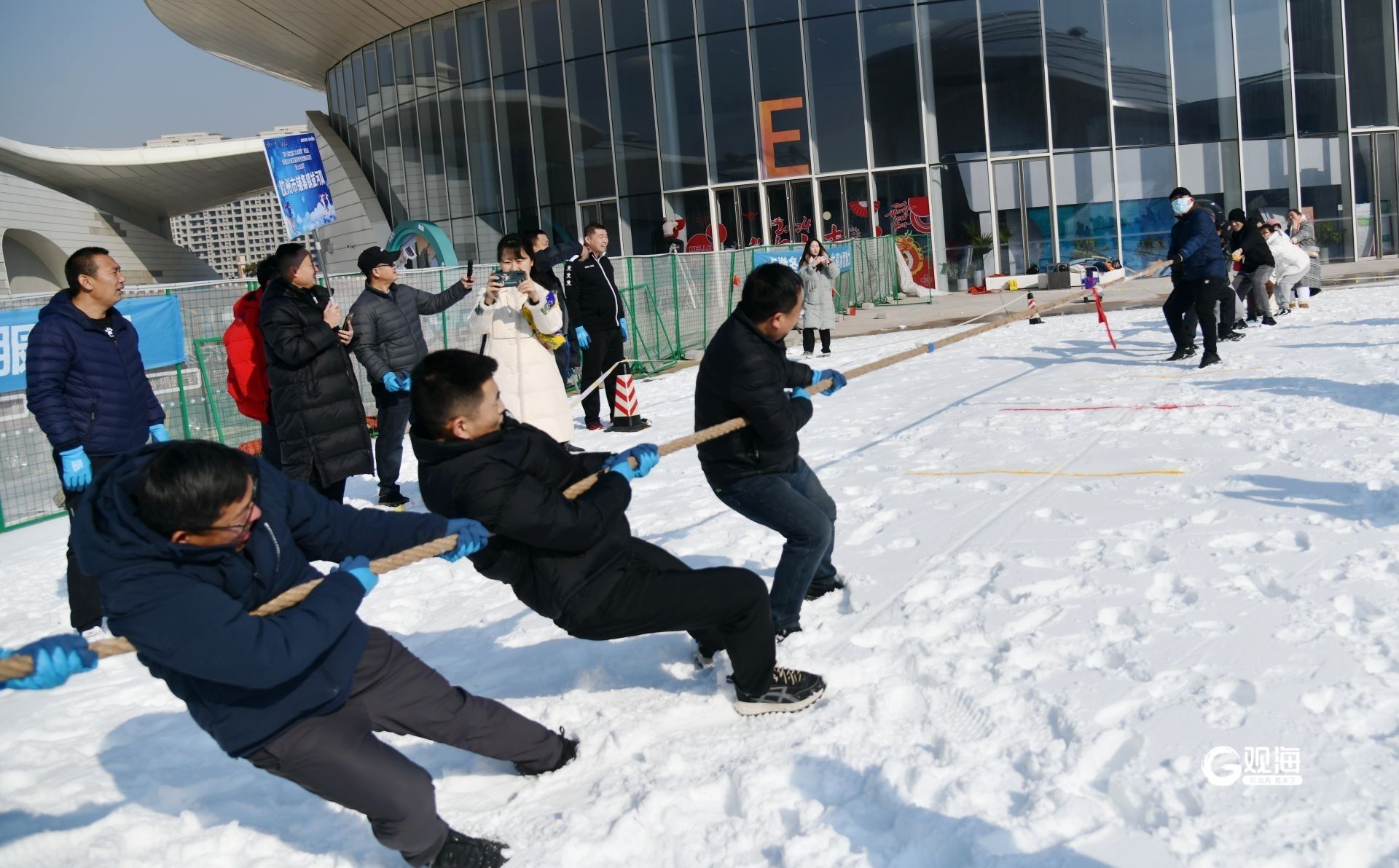 200余名市民列入！青岛市第五届冬季全民健身运动会雪八戒体育上运动会顺手举办(图3)